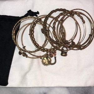 Alex and Ani Rare Set of Stack Bracelets